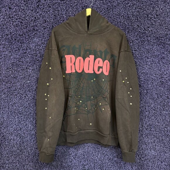 Travis Scott x SP5DER ATL Rodeo Days Before Rodeo Hoodie L - Picture 1 of 4